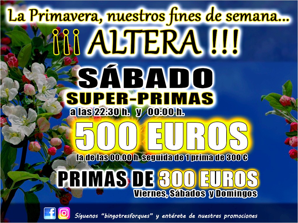 ¿Que nos ofrece el Bingo Tres&nbsp;Forques?