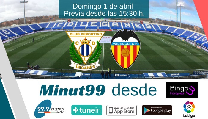 retranmisión valencia cf bingo tres forques